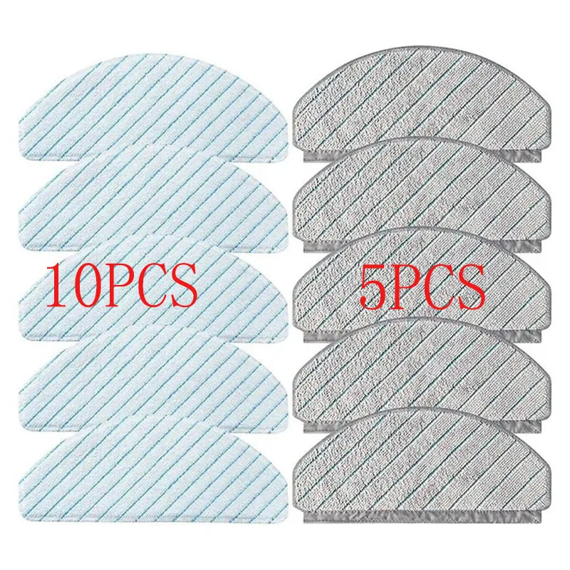 15PCS Wischen Mopp Pads Für ECOVACS DEEBOT OZMO T10/T10 Plus Roboter Staubsauger Mopp Tuch Teile T10/T10 Plus Wischen Tuch Image