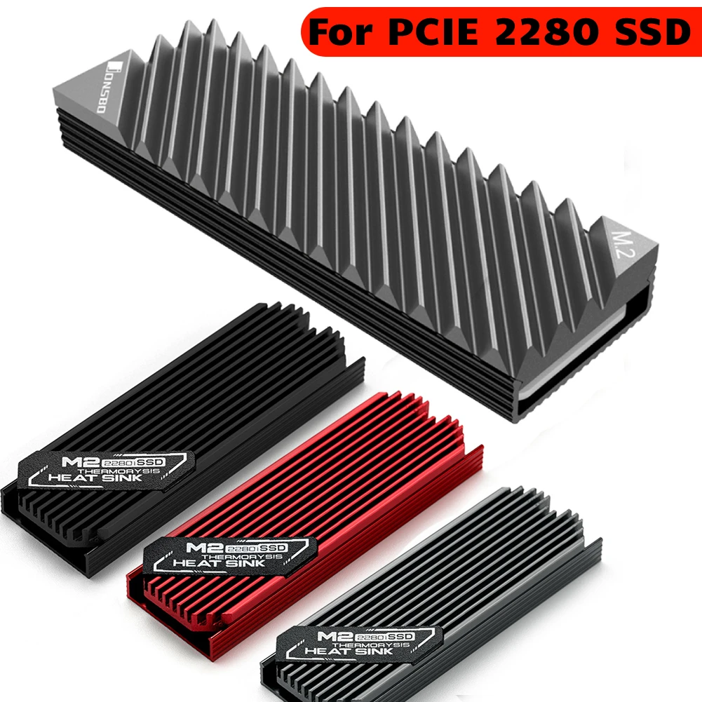 SSD M2 heizkörper NVMe kühlkörper 2280 SSD Festplatte Aluminium Kühlkörper Kühler Cooling Pads Thermische Cooling Pad für Desktop PC Image
