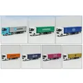 1:87 scala Diecast lega Benz Container trasporto camion giocattoli auto modello classici collezione