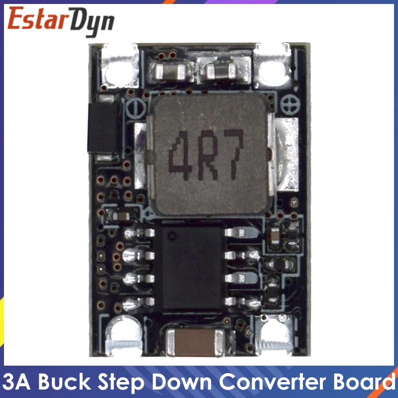 3a Mini-DC-DC-Buck-Step-Down-Wandler platinen modul 5V-30V bis 3,3 V 5V DC DC-Spannungs regler Leiterplatten-Power-Buck-Modul Image