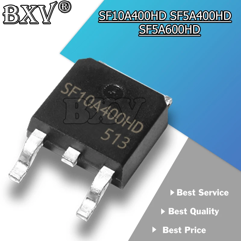 10 teile/los SF10A400HD TO-252 10 teile/los TO-252 SF10A400HD SF5A400HD SF5A600HD SF10A400 SF5A400 SF5A600 Image