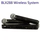 Blx288/sm 58s uhf pll Funk mikrofon blx88 Dual-Vocal-System mit zwei sm 58s Hand mikrofon für die