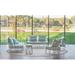 iSiMAR Lagarto Two-Seat Outdoor Sofa Metal/Rust - Resistant Metal in Green | 29.1 H x 59 W x 33.8 D in | Wayfair 8078_PI_PC