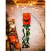 Evergreen Enterprises, Inc Jack-O-Lantern 2-Sided Nylon 36 x 7 Wind Sock in Green/Orange | 36 H x 7 W in | Wayfair 401111