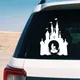 Die kleine Meerjungfrau Vinyl Aufkleber Auto Fenster Dekoration Decals Ariel Prinzessin Burgen