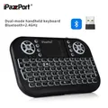 iPazzPort (aggiornamento) Mini tastiera Bluetooth con mouse touchpad 2.4G per/PC/Smart TV/laptop/Mac/Android TV Box KP-810-21SA