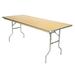 PRE Sales WFT Rectangular Folding Table Wood in Gray/Brown | 30 H x 96 W x 30 D in | Wayfair 3809