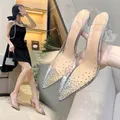 Tacchi alti delle donne di vendita calde di estate Sexy scarpe a punta leggere semplici tacchi alti