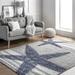 Gray 48 x 0.31 in Area Rug - Thomas Paul Starfish & Striped Rug, Synthetic | 48 W x 0.31 D in | Wayfair BDTP02A-S404