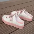 Scarpe esterne rosa per donna 2023 pantofole donna Junior Black Slides sandali estivi Mules