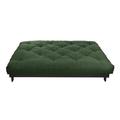 Full 8" Foam Mattress - Arsuite Dingman Cotton/Convoluted Futon in Green/Black | 75 H x 54 W 8 D Wayfair 95D7EFA804A445F8ABC441ECB11403CD