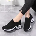 Scarpe per le donne scarpe sportive con plateau con zeppa per le donne scarpe da passeggio Casual di