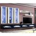 Orren Ellis Flye3 Floating Entertainment Center for TVs up to 70" Wood in Black | Wayfair 728711C4176246E6BD24A015F1BEDF40