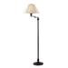 Darby Home Co Janessa 59" Swing Arm Floor Lamp Metal in Black | 59 H x 23 W x 16 D in | Wayfair 6153B04AB4D84137A52FE80D75AE3EA5