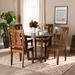 Red Barrel Studio® 5 - Piece Dining Set Wood in Brown | 29.9 H in | Wayfair CC548A43286E43EFA117735DBC178B94