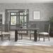 Minnich 5-Piece Dining Set Wood/Upholstered/Metal in Brown/Gray Laurel Foundry Modern Farmhouse® | Wayfair B4EF2D62E48549208E6BF79749253FB7