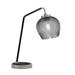 Ivy Bronx Gulian Stainless Steel Desk Lamp Glass in Gray/Black | 16.5 H x 6 W x 6 D in | Wayfair 6C4AC5BCDBF84361B16A684FAF3E2652