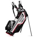 Sun Mountain H2NO Lite Golf Bag - Black/White/Red - One Size