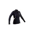 Gul Womens Response 3/2mm Bolero Wetsuit Coat Jacket - Black - Using a combination of 3mm X-FLEX and RS-Flex neoprene