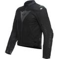 Dainese Wetlap Air D-Dry Giacca tessile moto, nero-giallo, dimensione 46