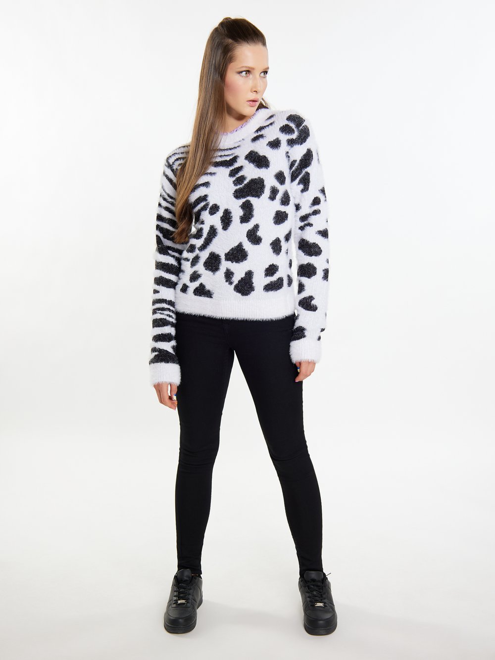MyMo Strickpullover Damen ecru, S Image
