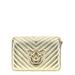 'Mini Love Bag Click Metal Chevron' Crossbody Bag