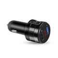 trasmettitore fm per auto senza fili bluetooth 5.0 lettore musicale mp3 adattatore radio aux caricatore doppio usb kit vivavoce per auto