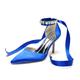 Women's Wedding Shoes Ladies Shoes Valentines Gifts Strappy Heels Wedding Party Daily Wedding Heels Bridal Shoes Bridesmaid Shoes Rhinestone Ribbon Tie Stiletto Pointed Toe Elegant Fashion Luxurious