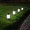 2pcs mini luci solari da giardino luci da giardino per esterni presa di terra lampada da giardino a led super luminosa lampada da giardino in plastica solare lampada da giardino