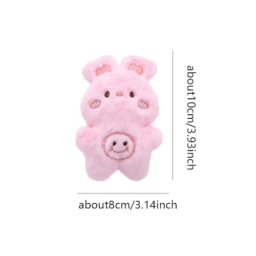 Giochi morbidi Peluche Giocattolo interattivo Giocattolo Squeak Giocattolo con erba gatta con Duraturo Rilascio di pressione Addestramento di animali domestici Giocattolo da dentizione Giocattolo per