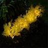 2 paia di luci solari per percorsi di fiori luci da giardino per esterni a led decorazione per percorsi di luce per prato impermeabile lampada di paesaggio di fiori di simulazione retrò