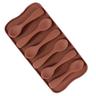 stampi in silicone per cioccolato 6 pezzi stampi in silicone per cioccolato e antiaderenti stampi per cioccolato lettere e numeri per fare muffin al cioccolato torte 6 forme