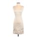 H&M Casual Dress: Ivory Dresses - Women's Size 4