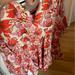Zara Dresses | New With Tags Zara Floral Dress | Color: Red/White | Size: L
