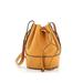 Loewe Leather Bucket Bag: Orange Bags