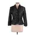 Ann Taylor Wool Blazer Jacket: Short Black Jackets & Outerwear - Women's Size 8