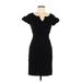 Banana Republic Casual Dress - Sheath: Black Dresses - Women's Size 0