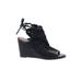 Lucky Brand Wedges: Black Shoes - Women's Size 9 1/2
