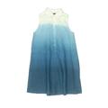 Polo by Ralph Lauren Dress - Shirtdress: Blue Ombre Skirts & Dresses - Kids Girl's Size 8