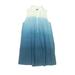 Polo by Ralph Lauren Dress - Shirtdress: Blue Ombre Skirts & Dresses - Kids Girl's Size 8