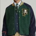 Polo By Ralph Lauren Jackets & Coats | New - Polo Fleece Sherpa Varsity Jacket | Color: Blue/Green | Size: Various
