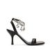 Charms 80mm Leather Sandals - Black - J.W. Anderson Heels
