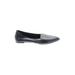 Essex Lane Flats: Black Print Shoes - Women's Size 9 - Pointed Toe