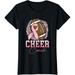 Show Your Support for Breast Cancer Awareness with our Football Cheer Coach Pink Ribbon Tee!