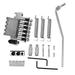 Double Tremolo System Guitar Bridge Accessory Kit for 6 String Electric Guitars