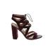 Sam Edelman Heels: Burgundy Shoes - Women's Size 7 1/2