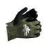 Memphis Gloves X-Large KS-5 13 Gauge Cut Resistant Green Dupont Kevlar Nylon Steel Black Latex Dipped Palm And Finger Coated Work Gloves With Knit Wrist