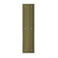 Deltana PP2280U5 15 Height X 3-1/2 Width Door Rectangular Push Plate Framed Antique Brass
