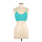 Moving Comfort Sports Bra: Green Activewear - Women's Size Large