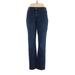 Bandolino Jeans - High Rise Boot Cut Boot Cut: Blue Bottoms - Women's Size 10 - Sandwash